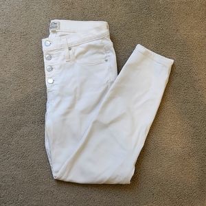 J. Crew high rise toothpick jean